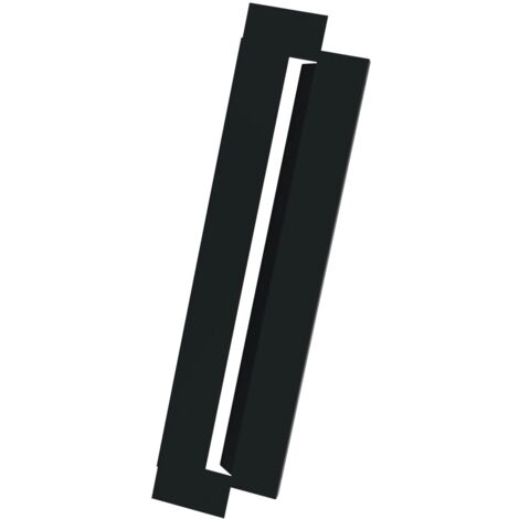 DECOCLIM - Lot de 2 joues latérales en alu anthracite taille L - DECOCLIM-23AL7016-JLAT (1/3)