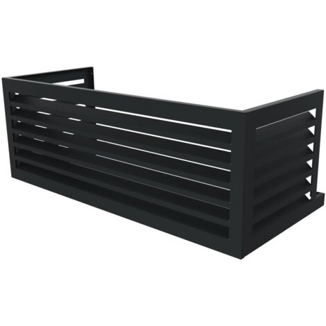 DECOCLIM - Extension hauteur pour caches DECOCLIM anthracite taille M - DECOCLIM-23AM7016-PLUS