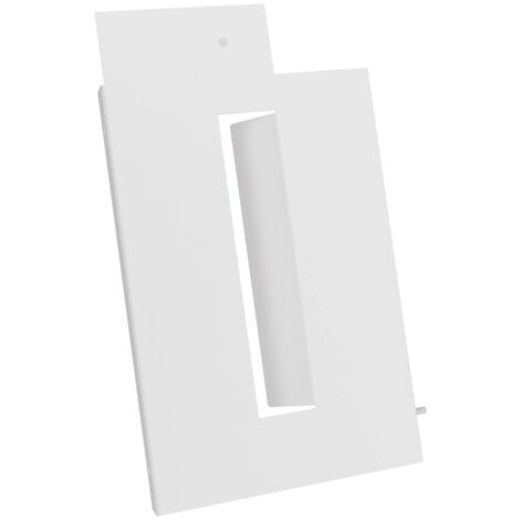 DECOCLIM - Lot de 2 joues latérales en alu pour extension hauteur blanc taille S - DECOCLIM-23AS9010-JLATP (1/2)