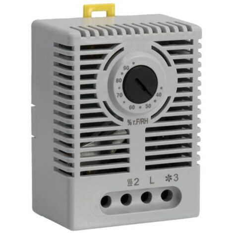 LETTEL - Hygrostat mécanique pour régulation d'armoire électrique 35-95%Hr - GTA-HYG-35-95 (1/3)