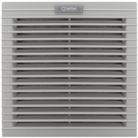 LETTEL - Grille de ventilation 250x250 et filtre pour armoire électrique - GTA-223-FF (1/2)