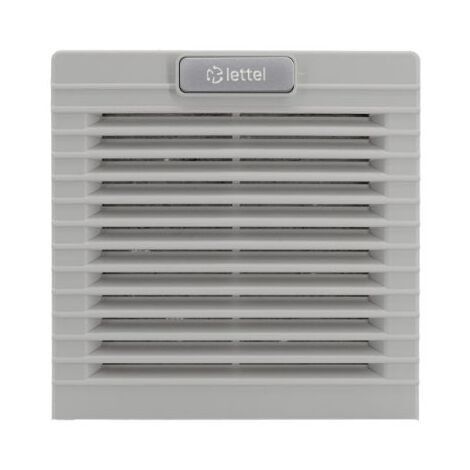 LETTEL - Grille de ventilation 114x114 et filtre pour armoire électrique - GTA-92-FF (1/3)