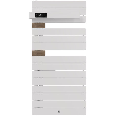 Thermor – Sèche-serviettes connecté Allure 4 500W blanc brillant – Dimensions 550x1148x120mm – WiFi intégré – 483289 (1/2)