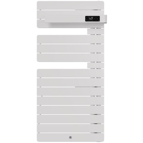 Thermor – Sèche-serviettes électrique 500W à droite blanc brillant – Technologie 3CS pour chaleur constante – 483335 (1/2)