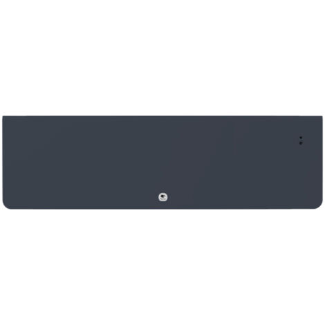 THERMOR - Radiateur chaleur douce connecté Equateur 5 Plinthe 1000W Ardoise - 428399 (1/3)