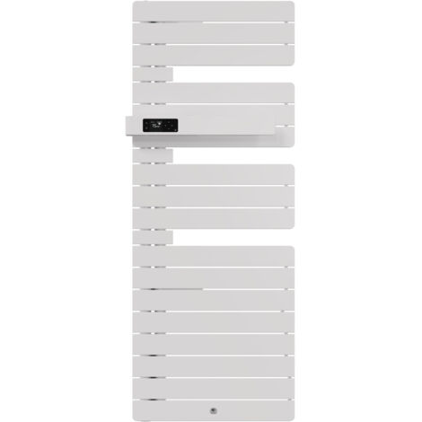 Thermor – Sèche-serviettes électrique 750W mât à gauche blanc brillant – Régulation intelligente avec WiFi – Fonction séchage rapide – 483336 (1/2)
