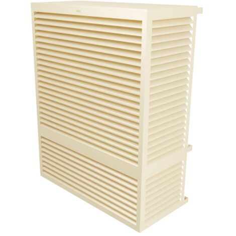DECOCLIM - Cache unité extérieure en aluminium Ivoire clair 1015 taille XXL - DECXXL1015