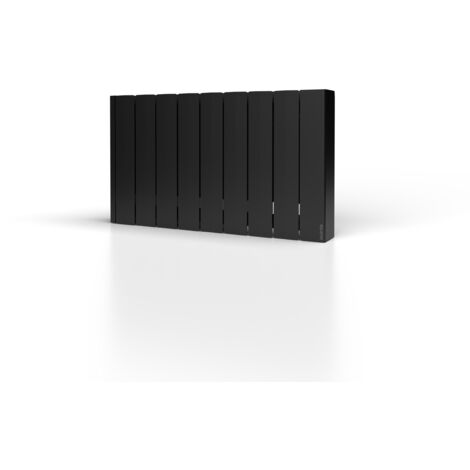 ROINTE - Radiateur connecté BELIZE II BAS 8 éléments 1000W Noir - BRFB1000RADC4 (1/5)