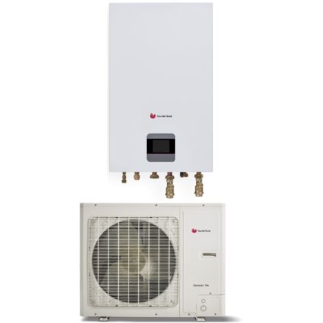 Saunier Duval – Pompe à chaleur air/eau 10 kW – SCOP jusqu'à 182 % – Monophasée – Module hydraulique mural – SAUGENIAAIRTEK10CSM - TEK 10 KW