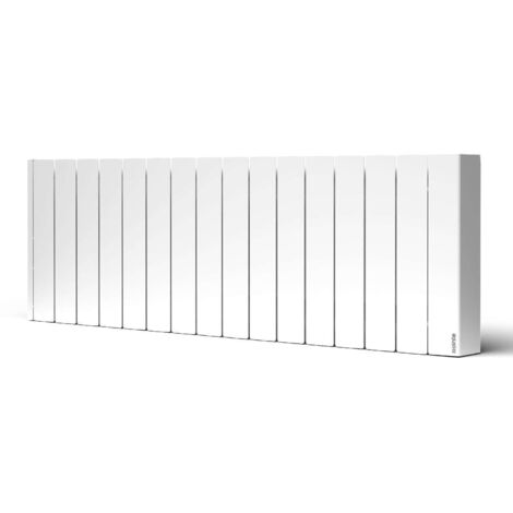 ROINTE - Radiateur connecté BELIZE II BAS 12 éléments 1500W Blanc - BRFW1500RADC4 (1/5)