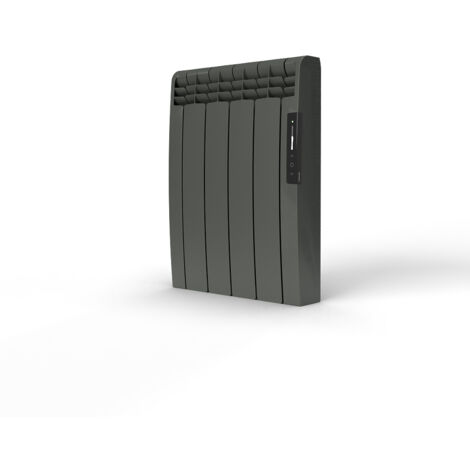 ROINTE - Radiateur connecté EOINIQ 4 éléments 600W Tarpaulin Grey - ERFG0600RAD2 (1/5)