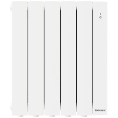 Radiateur fluide à détection Lisbonne 2 horizontal blanc 500W - THERMOR - 443872 (1/3)