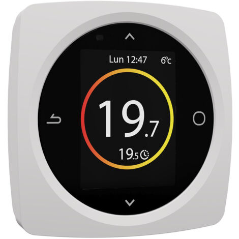 Thermostat d'ambiance connecté 228 à piles (communication radio) THERMOR 474003