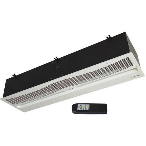 Rideau d'air encastré triphasé ARIA 2 Elégance 256W - 2130m³/h (1/3)