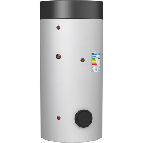 Ballon préparateur ECS 300 L par stratification pour pompe à chaleur - Sans échangeur - Thermador