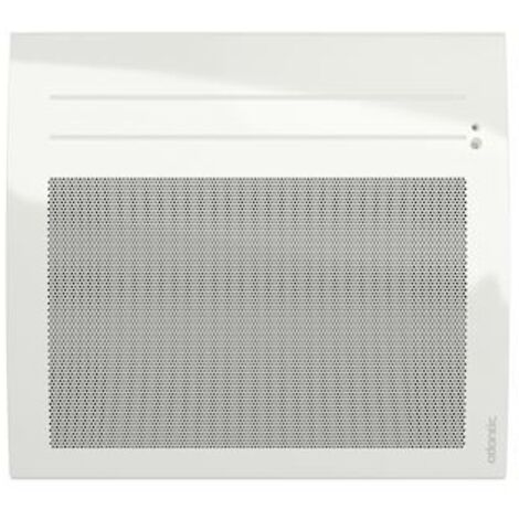 Atlantic – Panneau rayonnant intelligent 500W – Corps en aluminium – Programmation personnalisable – Détection automatique fenêtre – 666417