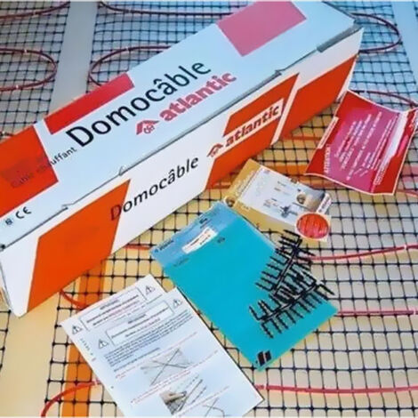Kit câble plancher chauffant électrique l85 Domocable 2200W