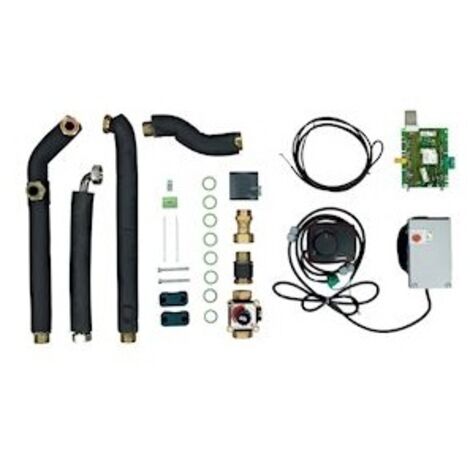 Atlantic – Kit 2 zones Split pour PAC Alféa Extensa Duo – Vanne 3 voies modulante – Circulateur intégré pour seconde zone – Régulation précise