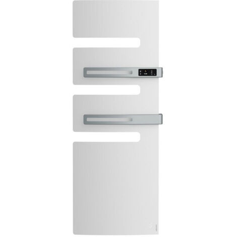 Atlantic – Sèche-serviette électrique connecté soufflant 750W 1000W mat à droite 550mm 1497mm – Gestion via application – 850659 (1/3)