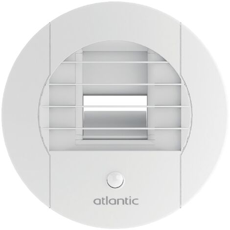 Atlantic – Bouche VMC hygroréglable diamètre 80 mm – Débit 5 à 40 m3/h – Raccordement simplifié – 526036