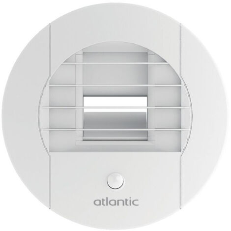 Atlantic – Bouche VMC hygroréglable D80 – Débit 5 m³/h, 30 m³/h détection présence – Alimentation 230V – Manchon à griffes – 526598 - WC 5-30