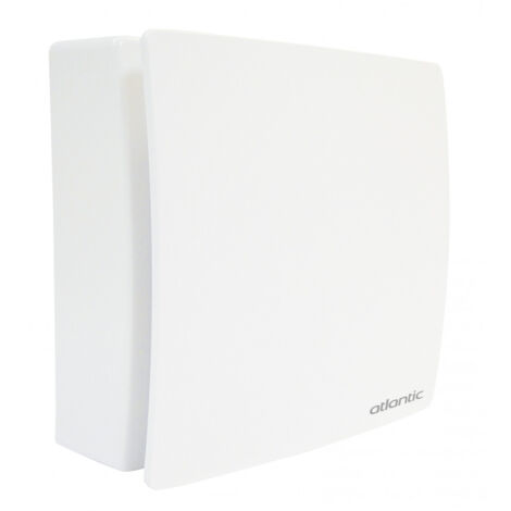 Atlantic – Aérateur d'air permanent 30 m3/h – Débit 30 m3/h – Dimensions 100 mm – Installation murale ou plafond – 123185
