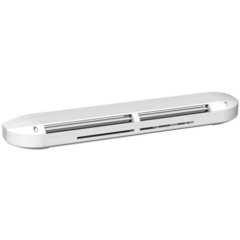 Entrée d'air hygroréglable acoustique 5/45 + rallonge noire - ATLANTIC - 526517