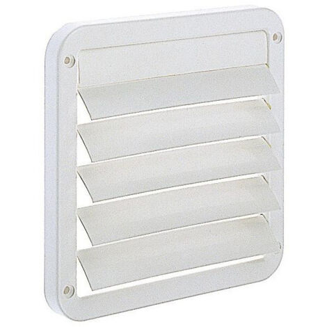 Atlantic – Volet extérieur à lamelles pour ventilation – Diamètre 100 mm – Compatible Stylea 100 – 123107 (1/2)