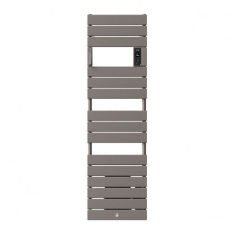Sèche-serviettes Riviera 2 étroit avec soufflerie 1750W gris roche - THERMOR - 498264