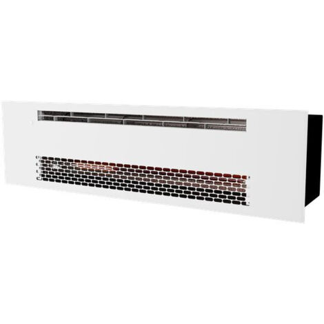 Stopair Rideau d'air encastrable Blanc 9kW/4,5kW INTUIS M168223 (1/4)