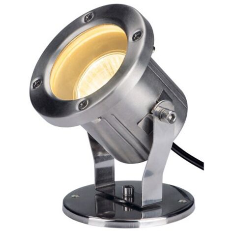 Projecteur extérieur NAUTILUS 10 SPOT inox 316 GU10 25W max. IP55 - SLV - 229741