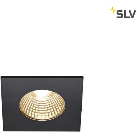 Carré PATTA-I encastré downlight noir LED 73W 1800-3000K - SLV - 1002101 (1/3)