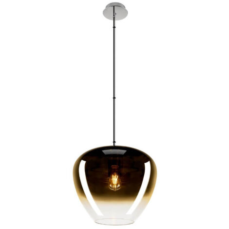 Suspension PANTILO CONVEX 40 intérieur L150 cm E27 40W or - SLV - 1007877 (1/3)