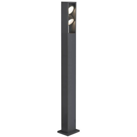 Borne ext ESKINA FRAME 125 double gris LED 27W 3000/4000K IP65 CCT - SLV - 1005439 (1/5)
