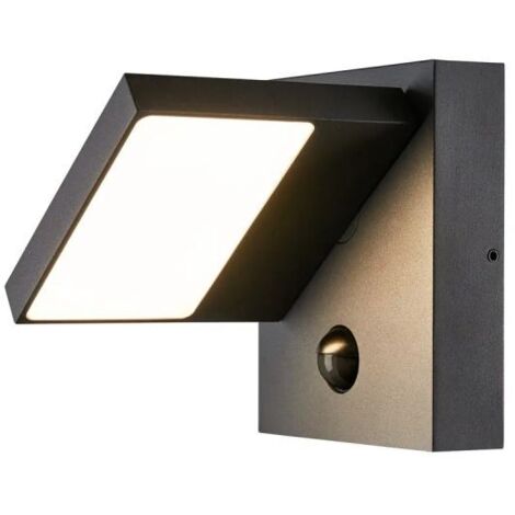 Applique extérieure ABRIDOR SENSOR gris LED 14W 3/4K IP54 - SLV - 1002990 (1/5)