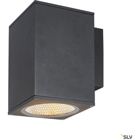 ENOLA applique extérieure carré L anthracite LED 35W 3000K/4000K IP65 (1003437)