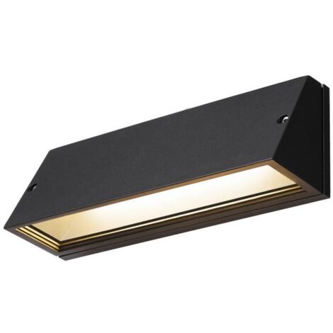 Appliques extérieures LED PEMA® applique extérieure noir LED 16W 3000K/4000K IP65 - SLV 1003453 (1/5)