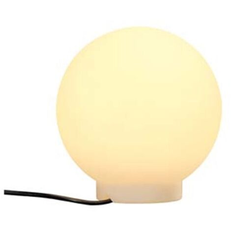 Luminaire mobile extérieur ROTOBALL 25 blanc E27 24W max IP44 - SLV - 227219 (1/4)