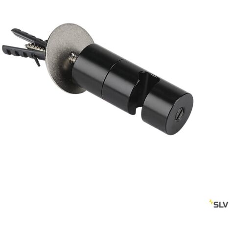 Pour suspension Crochet de plafond intérieur noir - SLV - 132670 (1/5)