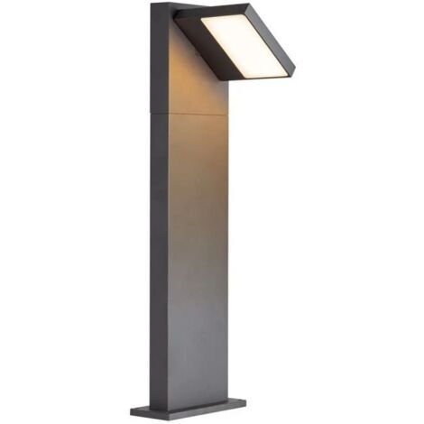 Borne extérieure ABRIDOR 60 gris LED 14W 3000K/4000K IP55 - SLV - 1002991 (1/4)