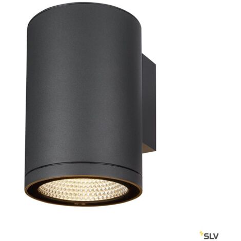 Appliques extérieures LED ENOLA applique extérieure rond L anthracite LED 35W 3000K/4000K IP65 - SLV 1003440