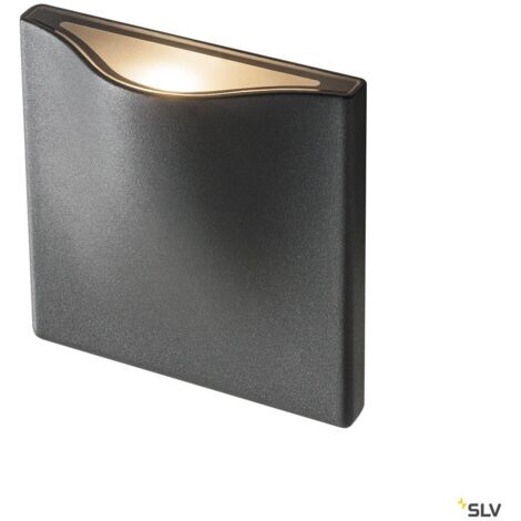 Appliques extérieures LED VILUA S applique extérieure anthracite LED 83W 3000K IP54 - SLV 1002503 (1/5)