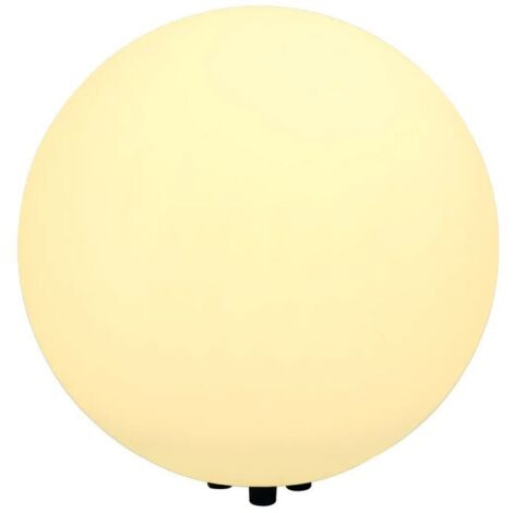 Luminaire mobile extérieur ROTOBALL 50 blanc E27 24W max IP44 - SLV - 227221 (1/5)
