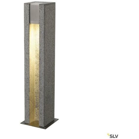 Lampadaire extérieur SLV Arrock Slot 4 W gris granite (mat) 70.5 cm