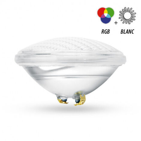 PROJECTEUR LED PISCINE PAR56 12VAC 18W RGB plus BLANC (1/5)