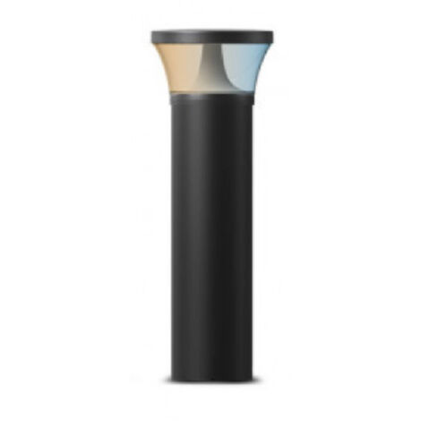Borne lumineuse LED FUSAIN 475 mm - 25W CCT Miidex Lighting® noir - cct (1/3)