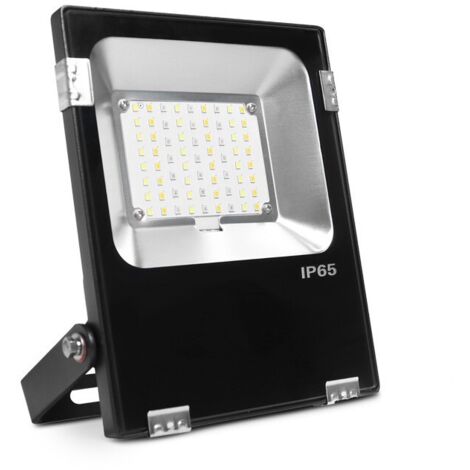 Projecteur LED RGBW ARCHEO 20W IP65 Miidex Lighting® noir (1/4)