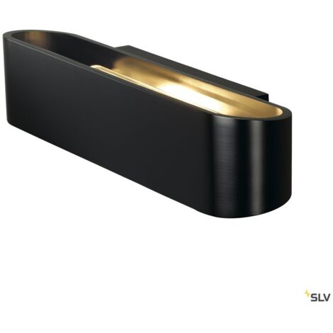 Applique intérieure OSSA 300 noir R7s 118mm/QT-DE12 120W max - SLV - 151410 (1/5)