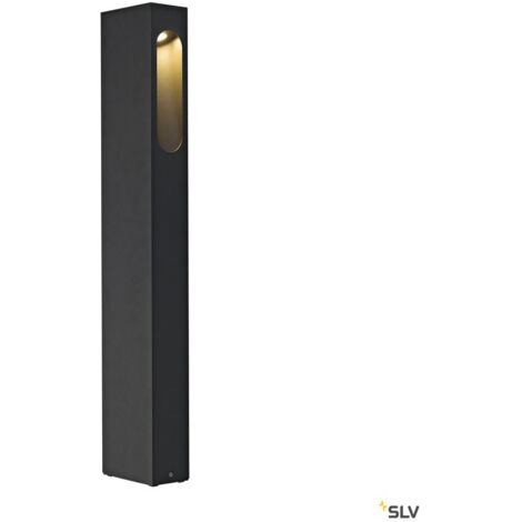 Borne extérieure SLOTBOX 70 gris LED 87W 3000K IP44 - SLV - 232145 (1/4)