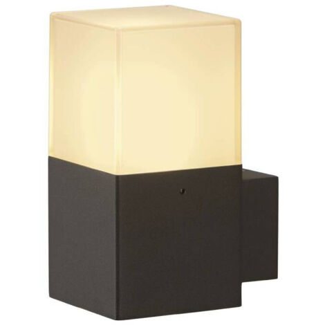Applique extérieure carrée GRAFIT gris E27 11W max IP44 - SLV - 231205 (1/5)